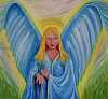Angel: Oil on Canvas, 61x61cm